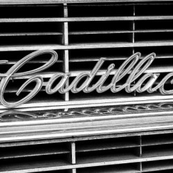 Cadillac Silver Sign 1955